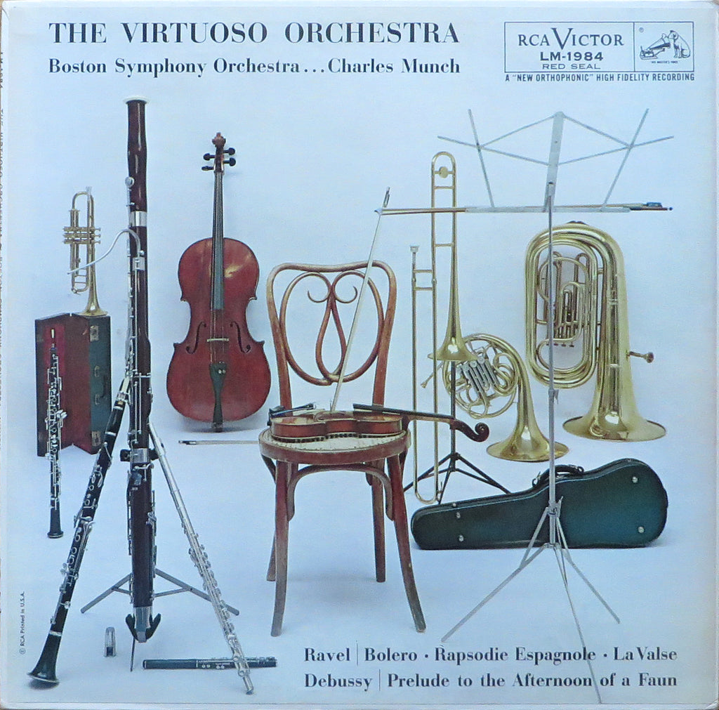 Munch/BSO: The Virtuoso Orchestra (Bolero, etc.) - RCA LM-1984