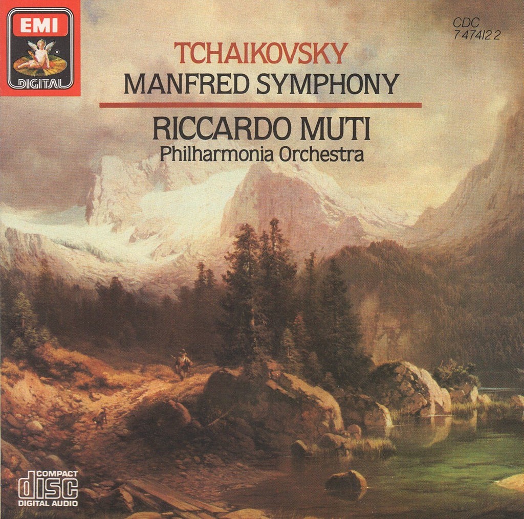 Muti: Tchaikovsky Manfred Symphony Op. 58 - EMI CDC 7 47412 2 (DDD)