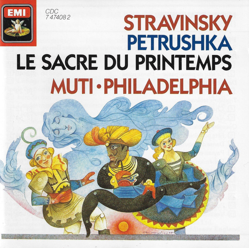 Muti: Stravinsky Petrouchka & Le sacre du printemps - EMI CDC 7 47408 2
