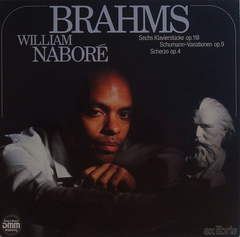 LP - Naboré: Brahms Schumann Variations Op. 9, Etc. - Ex Libris EL 16929