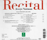 Jesse Norman: Chausson Songs - Erato 0630-14073-2