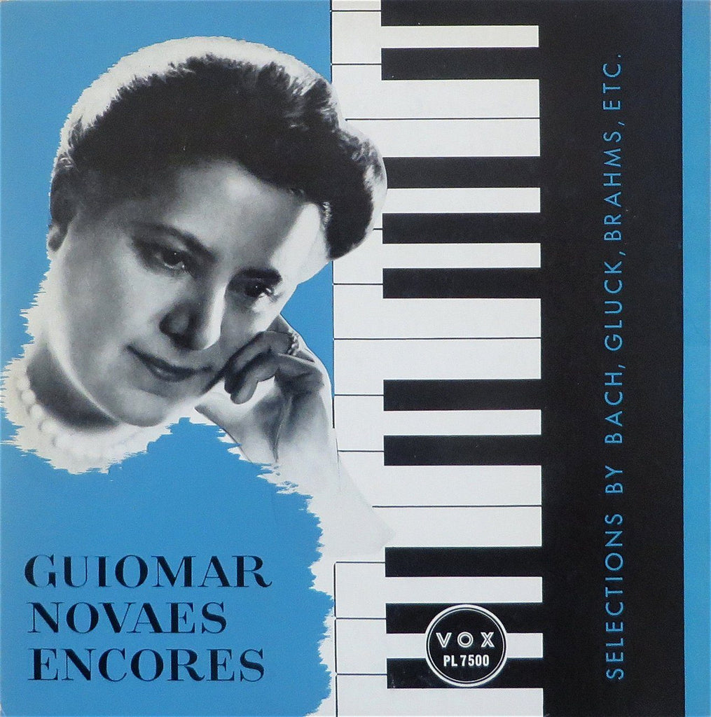 Novaes: Encores (Pinto, Philipp, Vuillement, Brahms, etc.) - Vox PL 7500