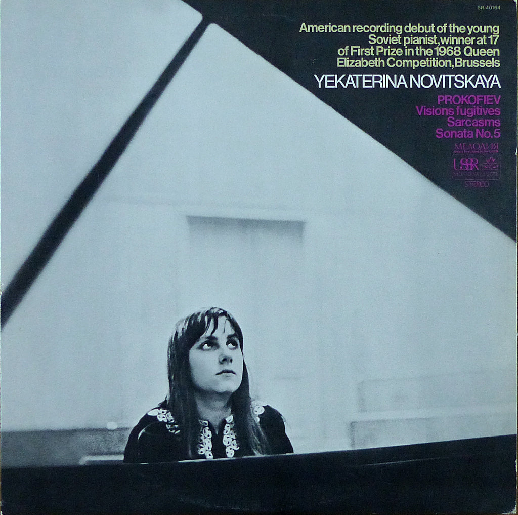 Novitskaya: Prokofiev Piano Sonata No. 5, etc. - Angel SR-40164