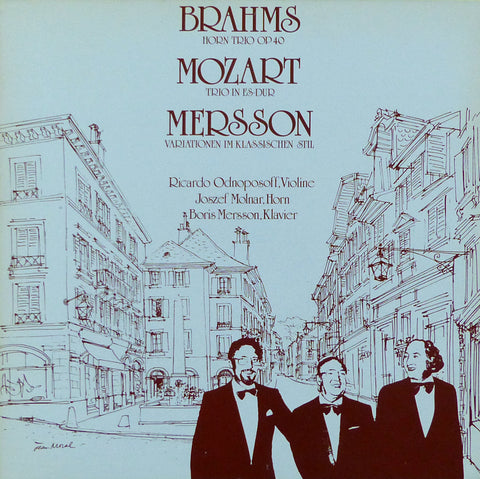 Odnoposoff/Molnar/Mersson: Brahms Horn Trio, etc. - Preludio PH 822