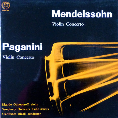 Odnoposoff: Paganini & Mendelssohn Concerti - Concert Hall M-2205