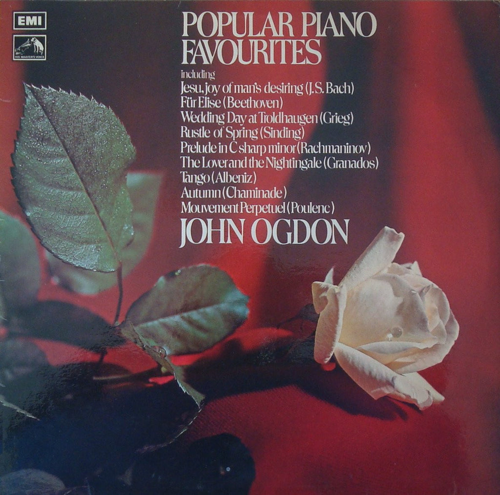 LP - Ogdon: Popular Piano Favorites - EMI HQS 1287