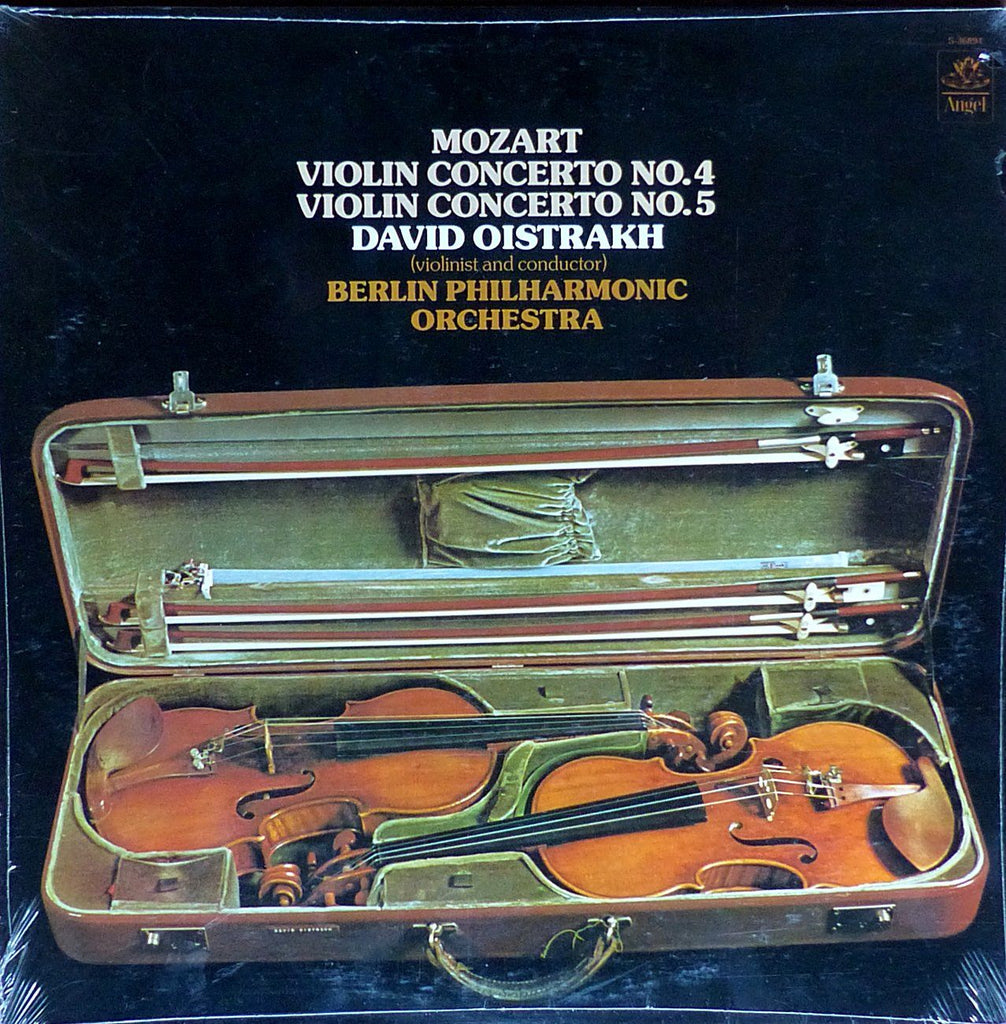 Oistrakh/BPO: Mozart Violin Concertos 4 & 5 - Angel S-36894 (sealed)