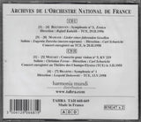 Orchestre Nacional de France (Archives) - Tahra 668-669 (2CD set, sealed)
