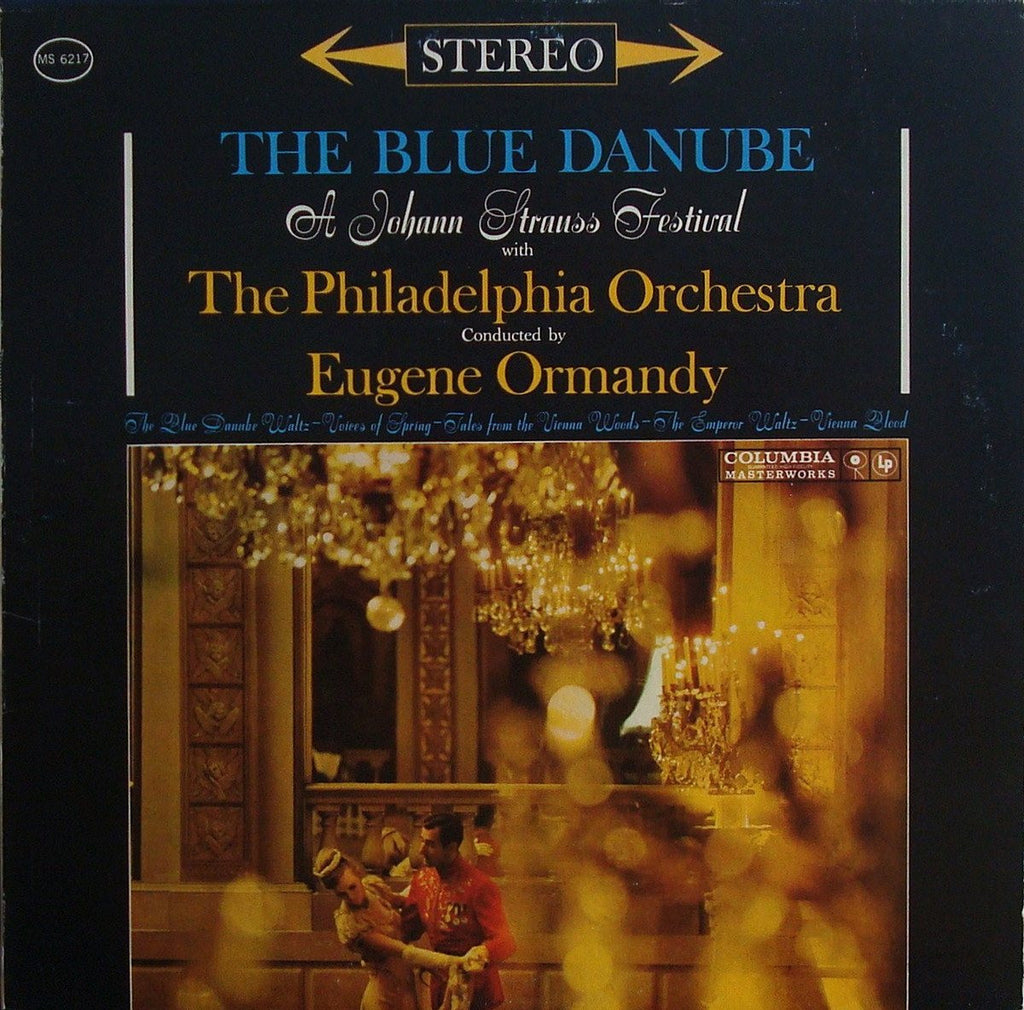 LP - Ormandy: "The Blue Danube" (+ Emperor Waltz, Vienna Blood, Etc.) - Columbia MS 6217