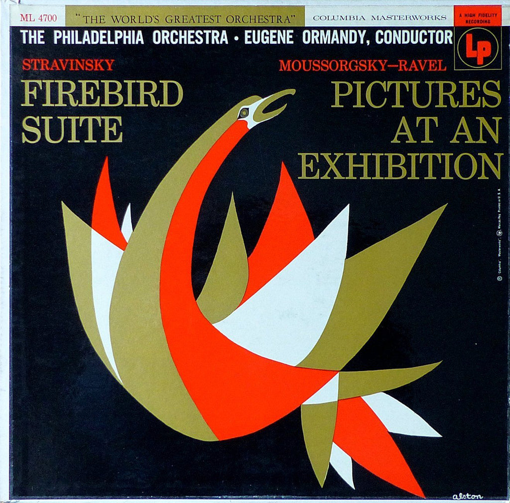 Ormandy: Firebird + Pictures at an Exhibition - Columbia ML 4700