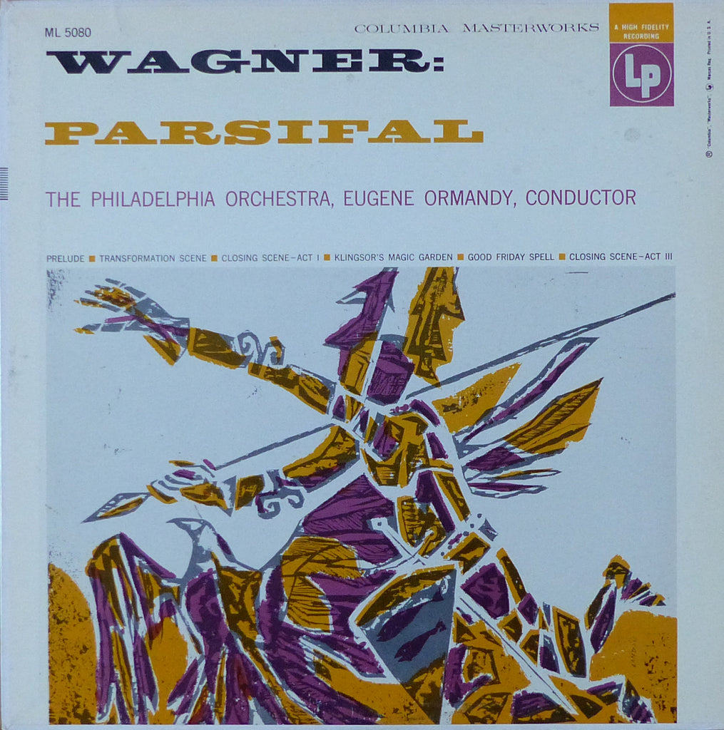 Ormandy: Music from Wagner's Parsifal - Columbia ML 5080