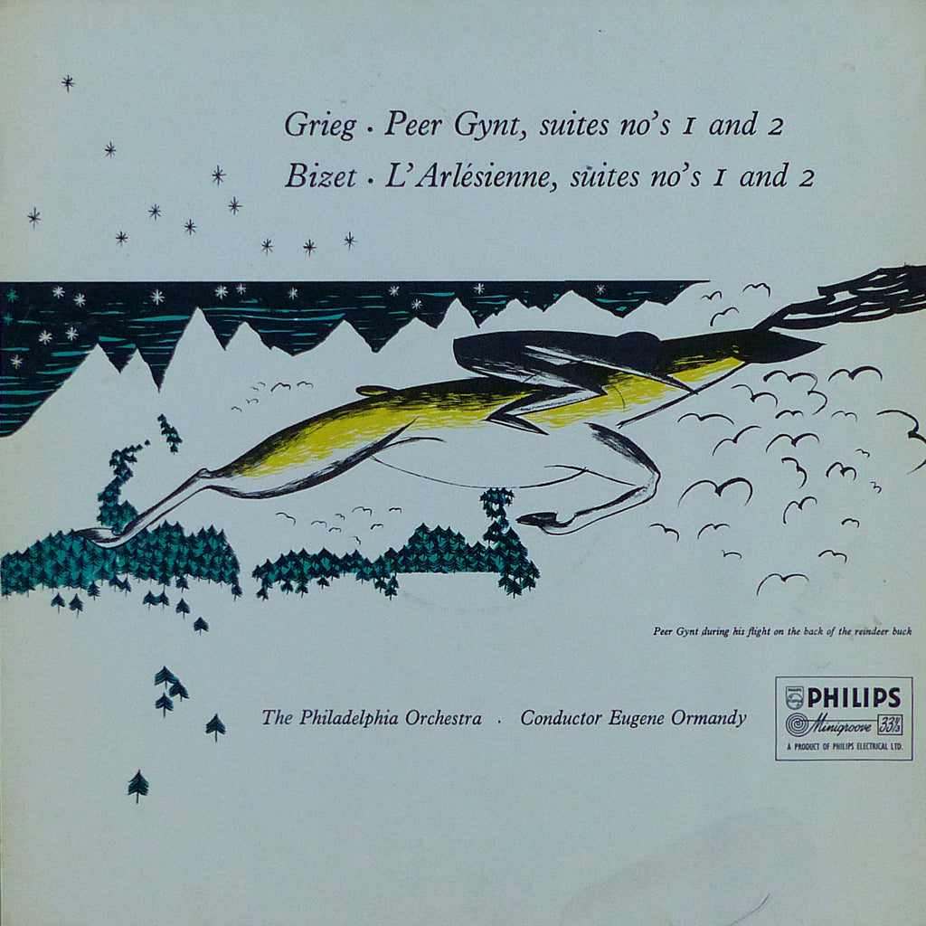 Ormandy: Grieg Peer Gynt Suites 1 & 2 + Bizet - Philips ABL 3171