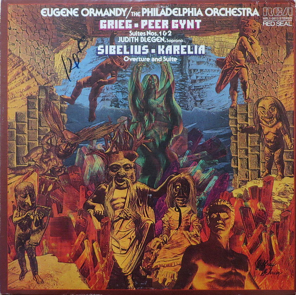 Ormandy: Grieg Peer Gynt Suites 1 & 2 + Sibelius - RCA ARL1-2613