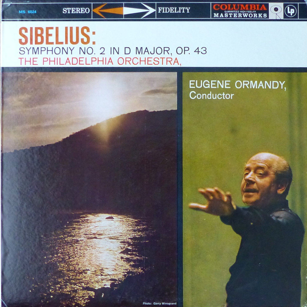 Ormandy: Sibelius Symphony No. 2 Op. 43 - Columbia MS 6024