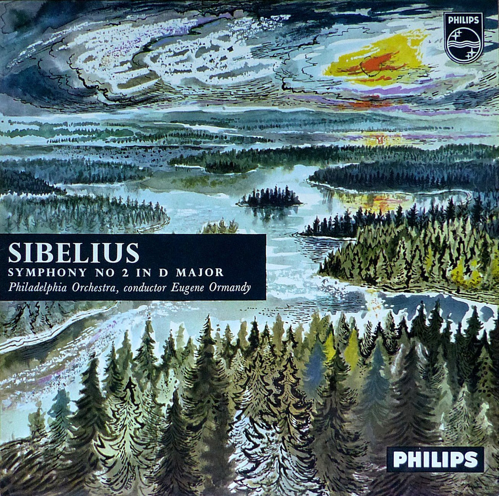 Ormandy: Sibelius Symphony No. 2 - Philips ABL 3214