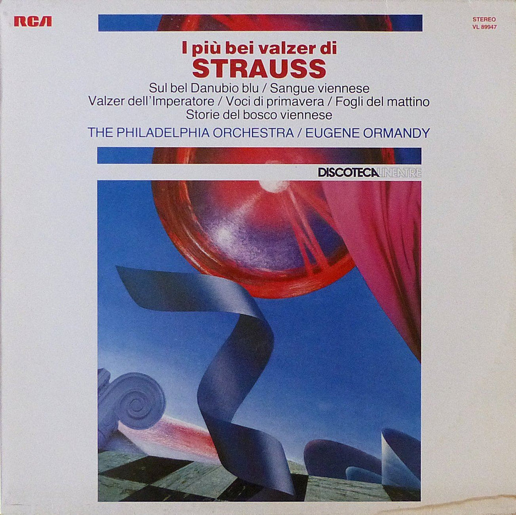 Ormandy: J. Strauss Waltzes (Blue Danube, etc.) - RCA VL 89947