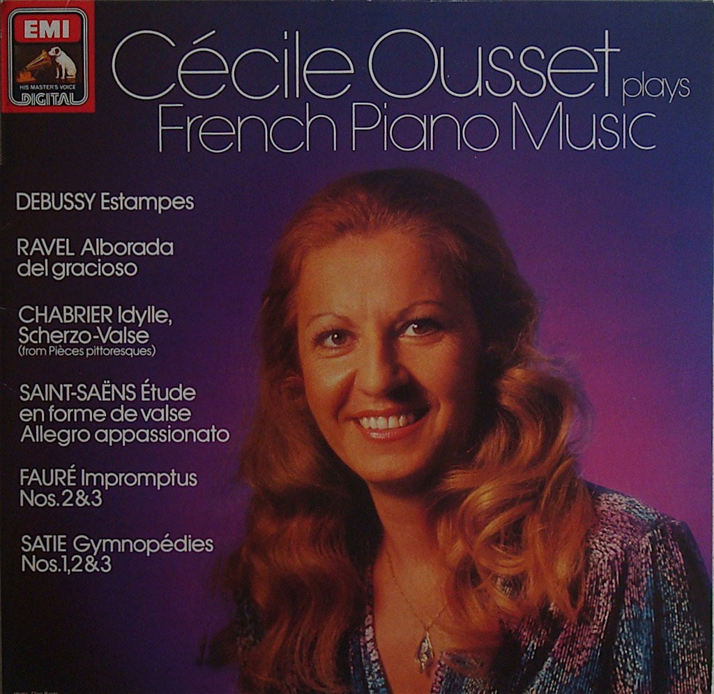 LP - Ousset: Debussy, Ravel, Chabrier, Saint-Saëns, Et Al. - EMI ASD 4390 (DDD)