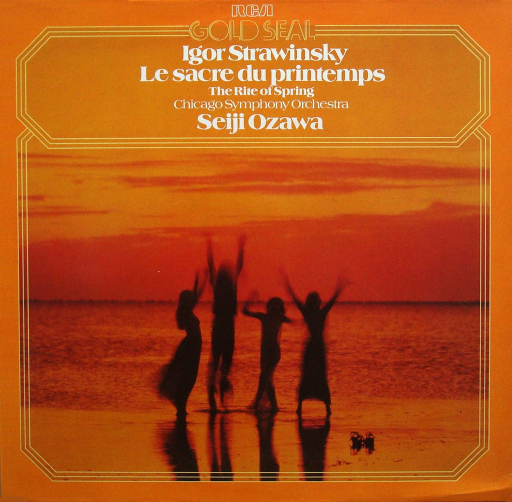 LP - Ozawa/CSO: Stravinsky Le Sacre Du Printemps - German RCA GL 42270