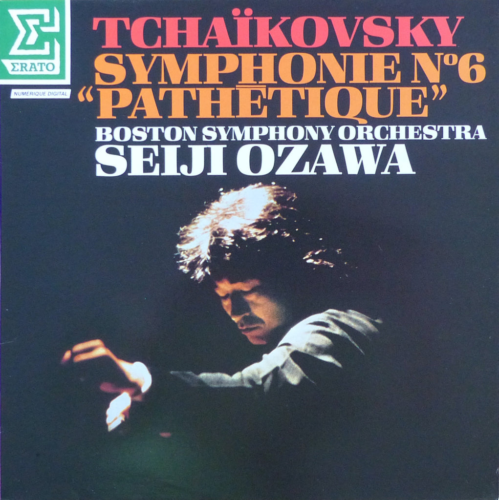 Ozawa/BSO: Tchaikovsky Symphony No. 6 "Pathetique" - Erato 75303