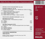 Ozawa: Mozart Eine Kleine Nachtmusik + Tchaikovsky - Philips 438 137-2