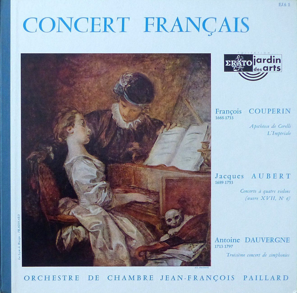 Paillard: Concert Français (Couperin, Aubert & Dauvergne) - Erato EJA 1