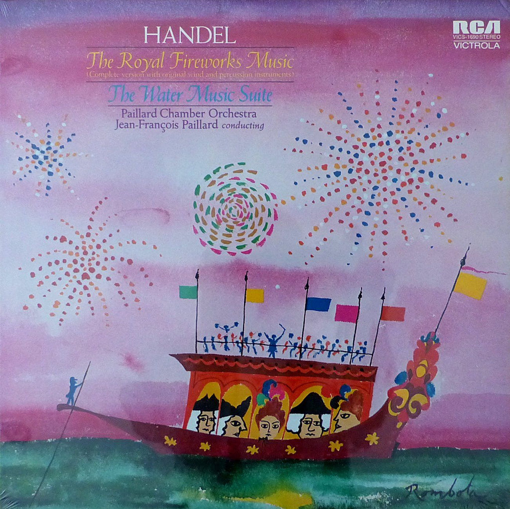 Paillard: Handel Royal Fireworks & Water Music - RCA VICS-1690 (sealed)