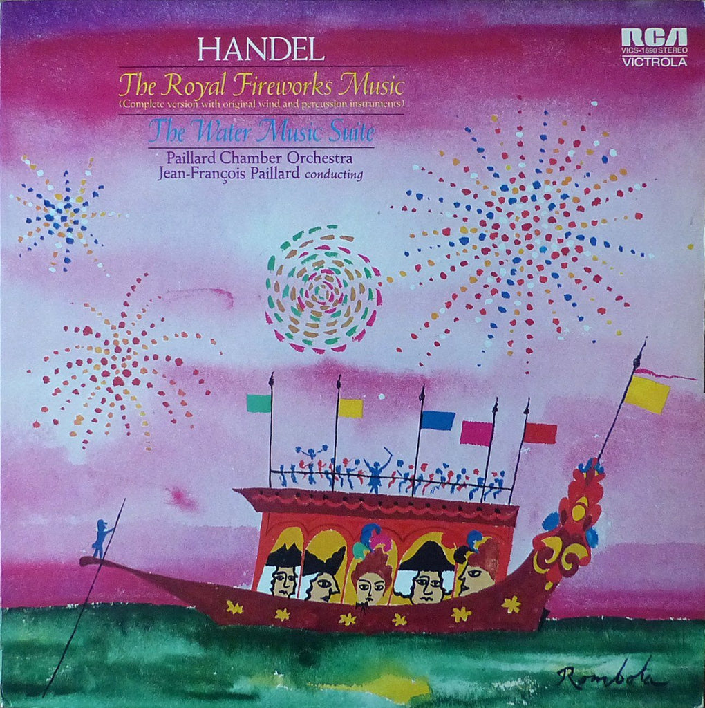 Paillard: Handel Water Music & Royal Fireworks Music - RCA VICS-1690