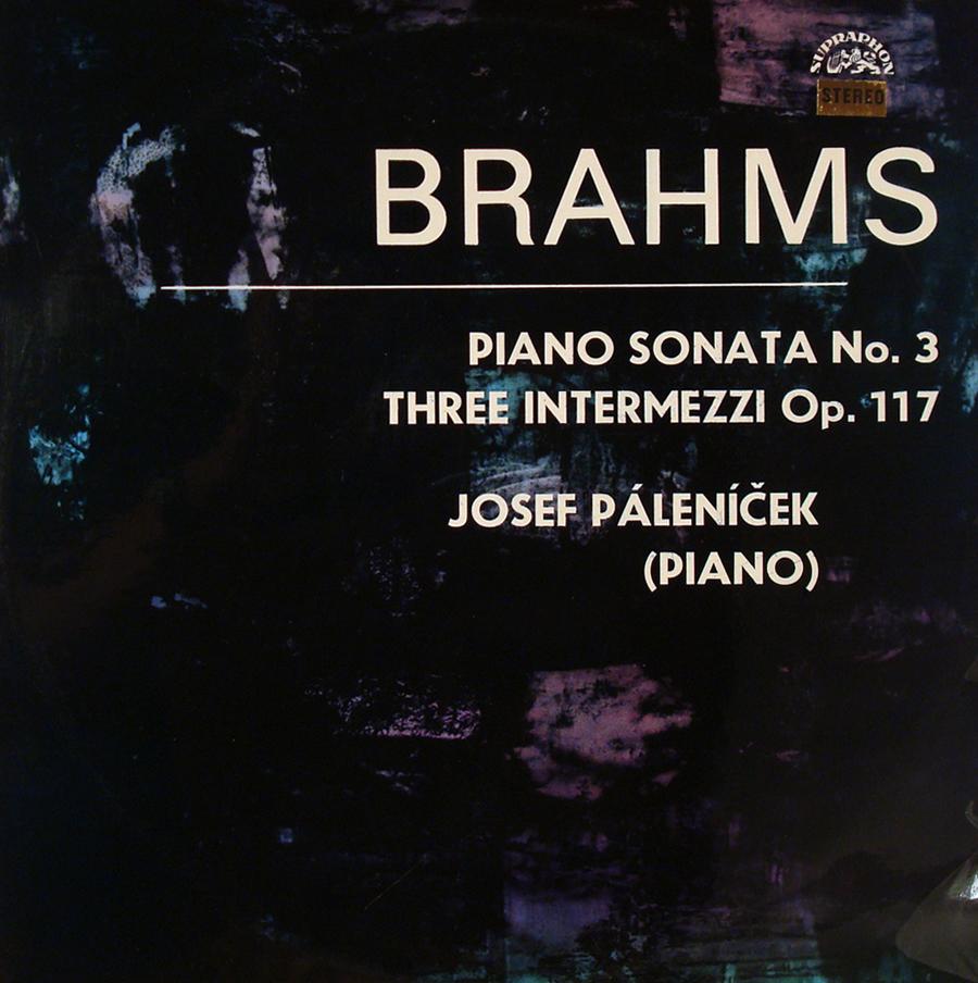 Palenicek: Brahms Piano Sonata No. 3 Op. 5, etc. - Supraphon SUA ST 50744