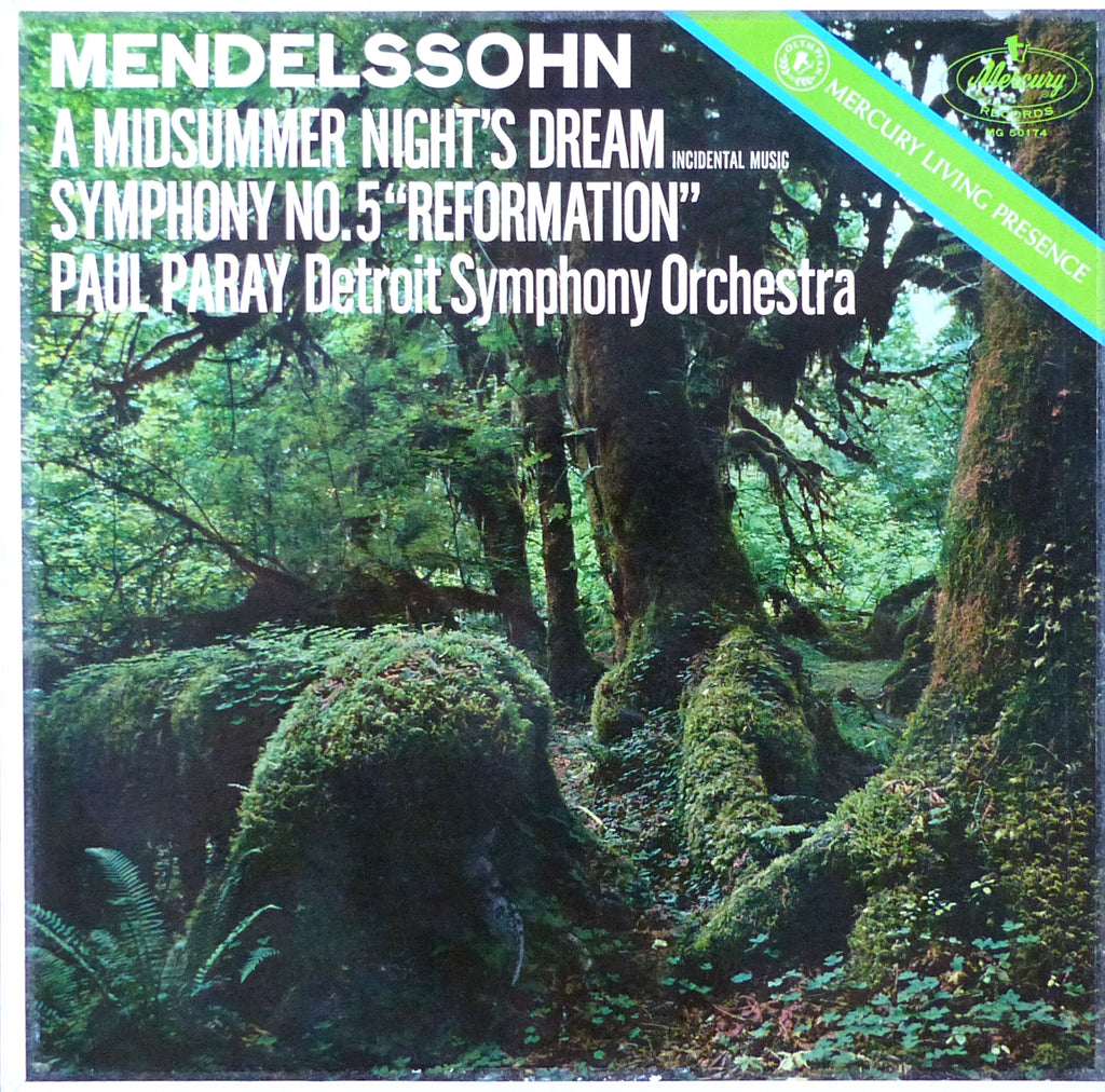 Paray: Mendelssohn Midsummer Night's Dream, etc. - Mercury MG 50174