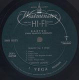 Parrenin Quartet: Bartok SQs 1-6: Westminster XWN 18531/3 (3 LPs)