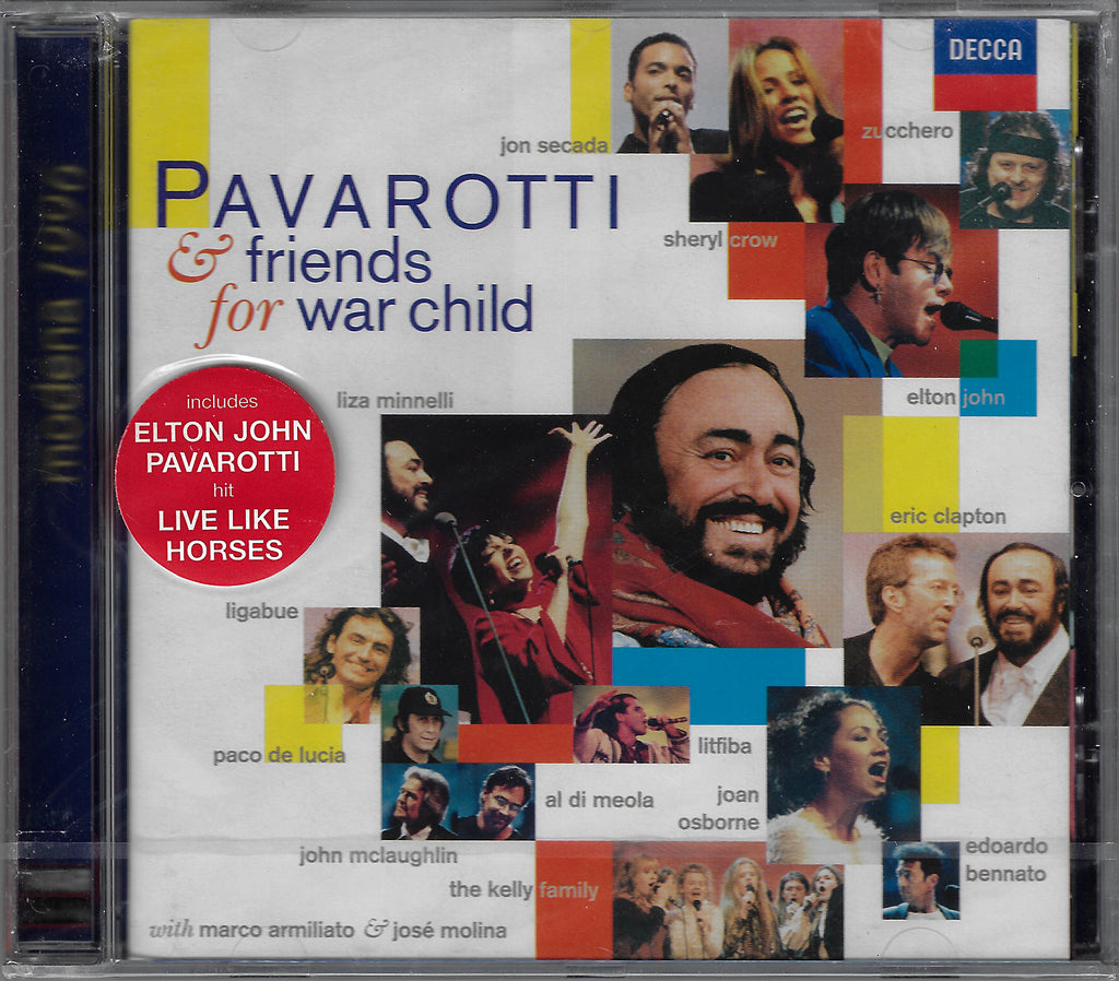 Pavarotti & Friends for War Child - Decca 452 900-2 (sealed)