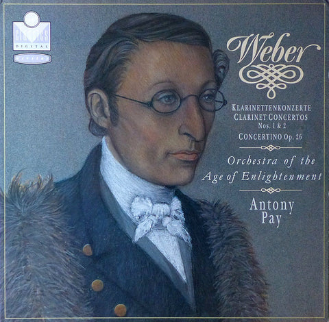 Antony Pay: Weber Clarinet Concertos 1 & 2, etc. - Virgin VC 7 90720-1