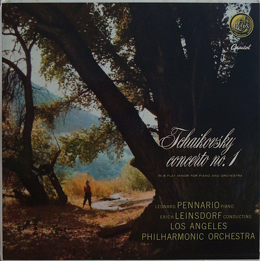 LP - Pennario: Tchaikovsky Piano Concerto No. 1 Op. 23 - Capitol P 8417