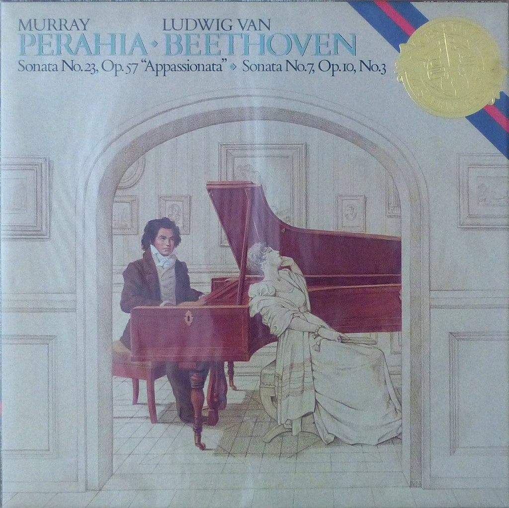 Perahia: Beethoven Appassionata & Op. 10/3 Sonatas - CBS IM 39344 (sealed)