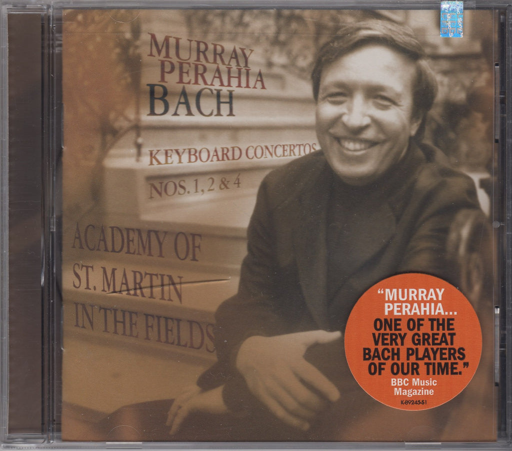 CD - Perahia/ASMF: Bach Concerti Nos. 1, 2 & 4 - Sony SK 89245 (DDD) (unplayed)