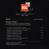 Perez/Galicia SO: Wagner excerpts (live) - Clave Records 1036-CD
