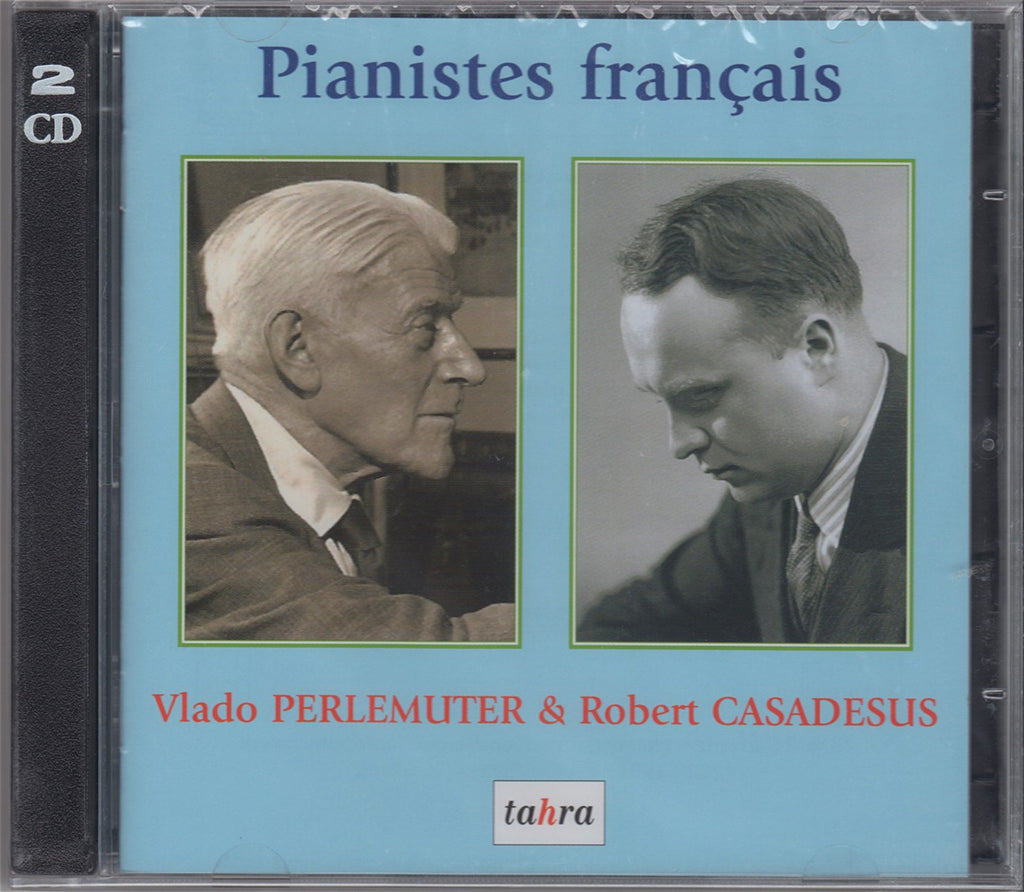 CD - Perlemuter & Casadesus: "live" Perfs. Of Piano Concerti - Tahra TAH 666-667 (2CD Set) (sealed)