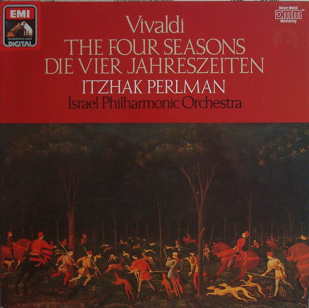 LP - Perlman/Israel PO: Vivaldi The Four Seasons - EMI 27 0023 1 (DDD)