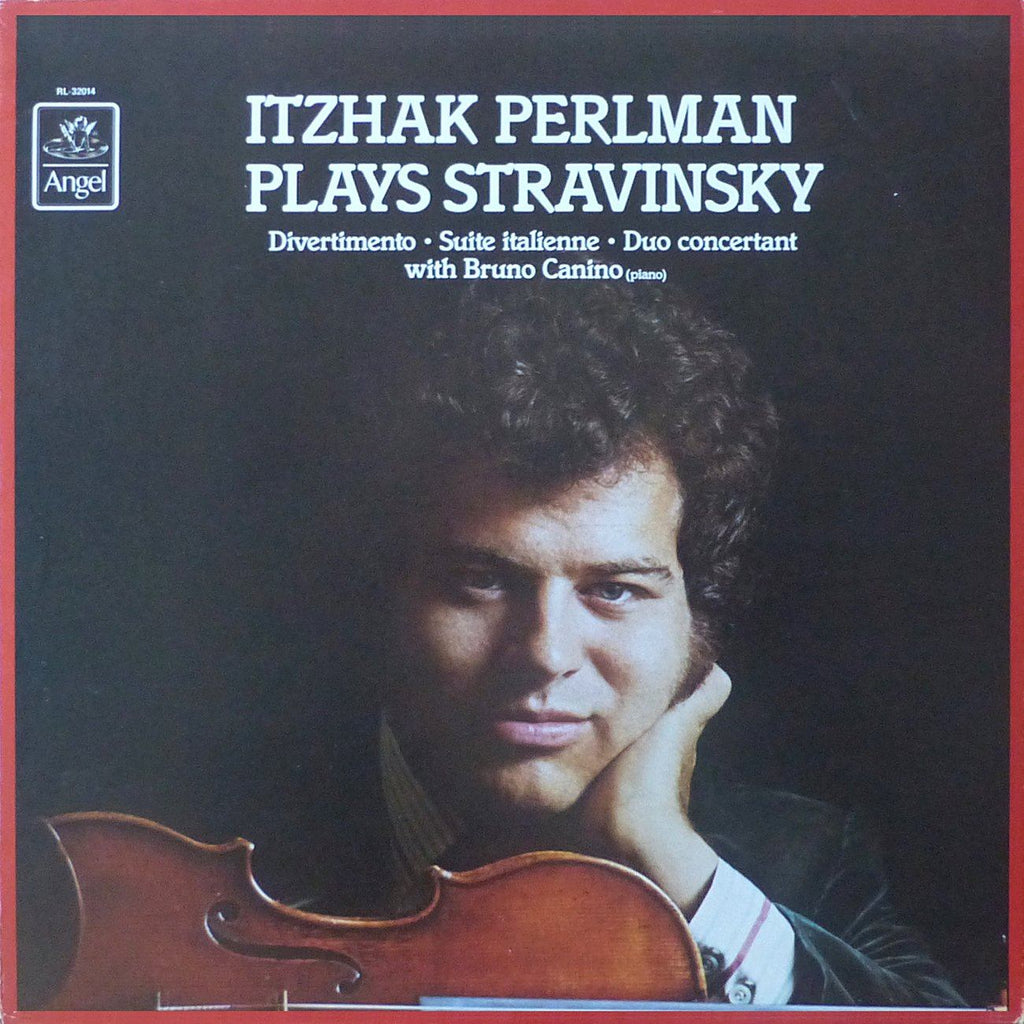 Perlman: Stravinsky Divertimento, Suite Italienne, etc. - Angel RL 32014