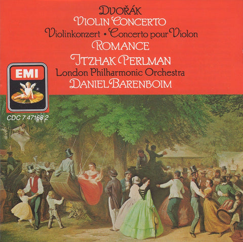 Perlman: Dvorak Violin Concerto + Romance - EMI CDC 7 47168 2