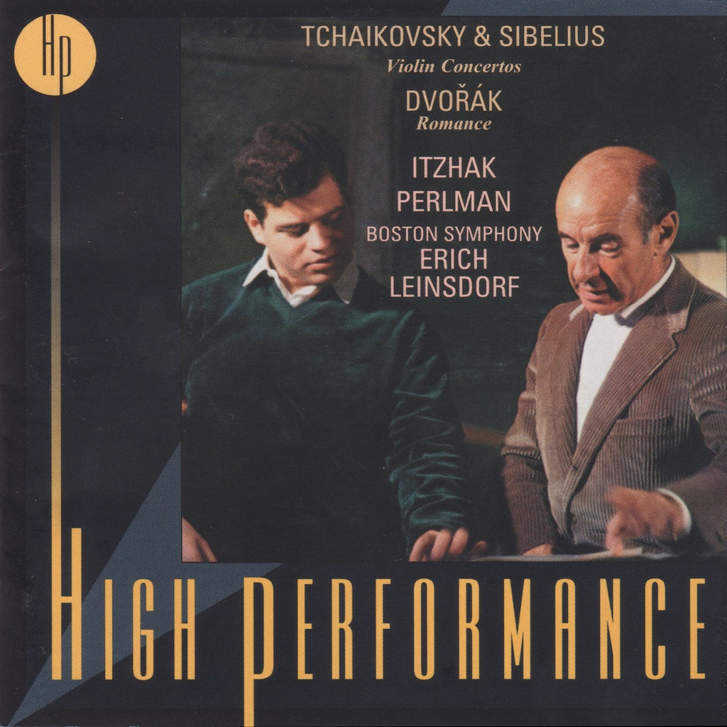 CD - Perlman: Tchaikovsky & Sibelius Violin Concertos, Etc. - RCA 09026-63591-2