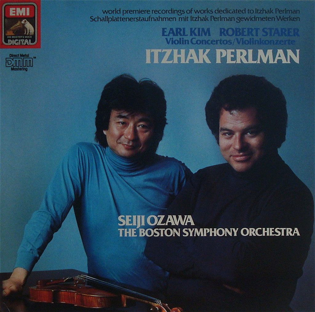 LP - Perlman: Kim & Starer Violin Concertos - EMI 27 0051 1 (DDD)