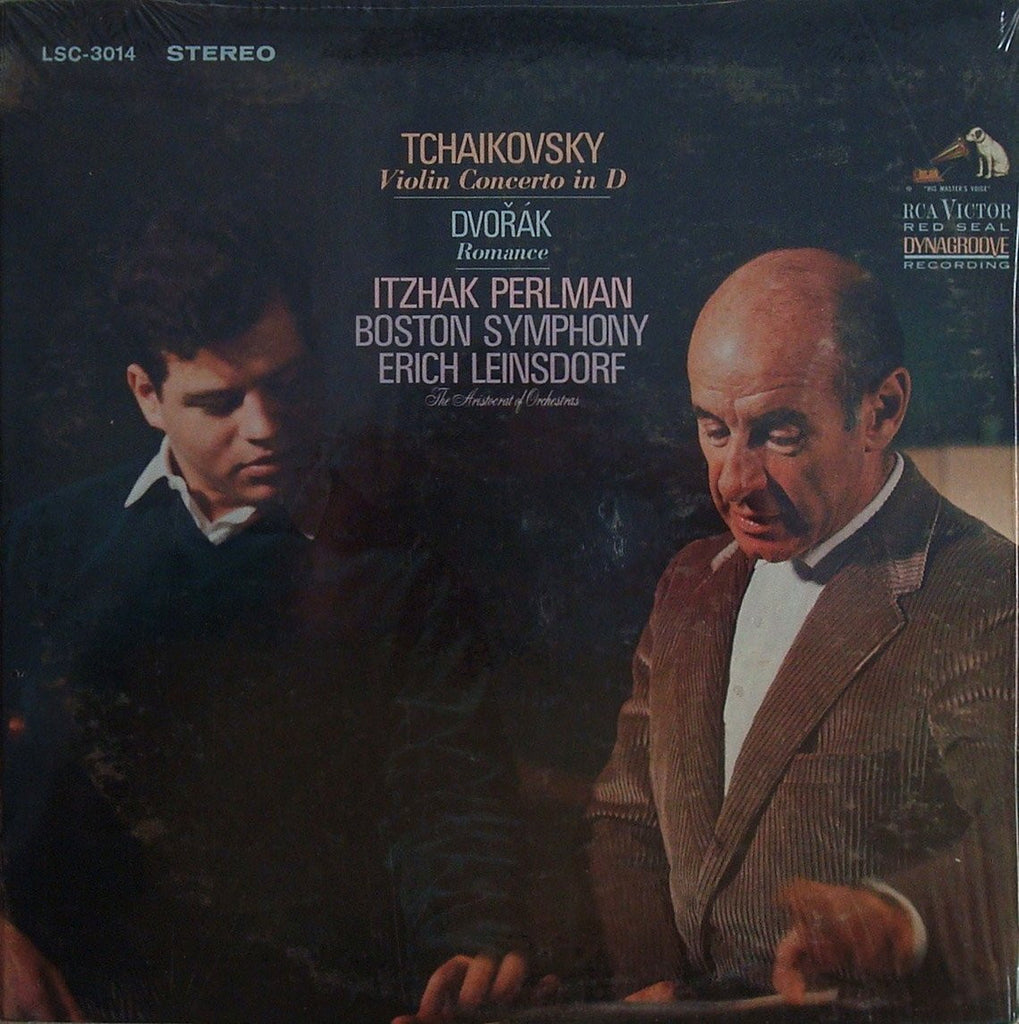 LP - Perlman: Tchaikovsky Concerto + Dvorak Romance - RCA LSC-3014 (1S/1S)