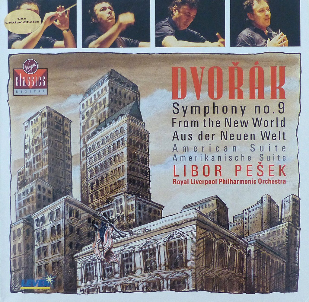 Pesek: Dvorak Symphony No. 9 + American Suite - Virgin VC 7 90723-1