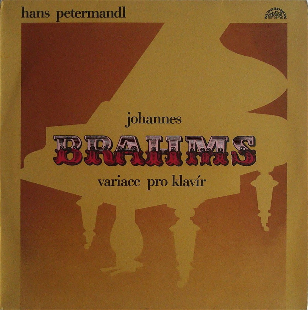 LP - Petermandl: Brahms Piano Variations Opp. 24, 21/1 & 21/2 - Supraphon 1 11 1614 G