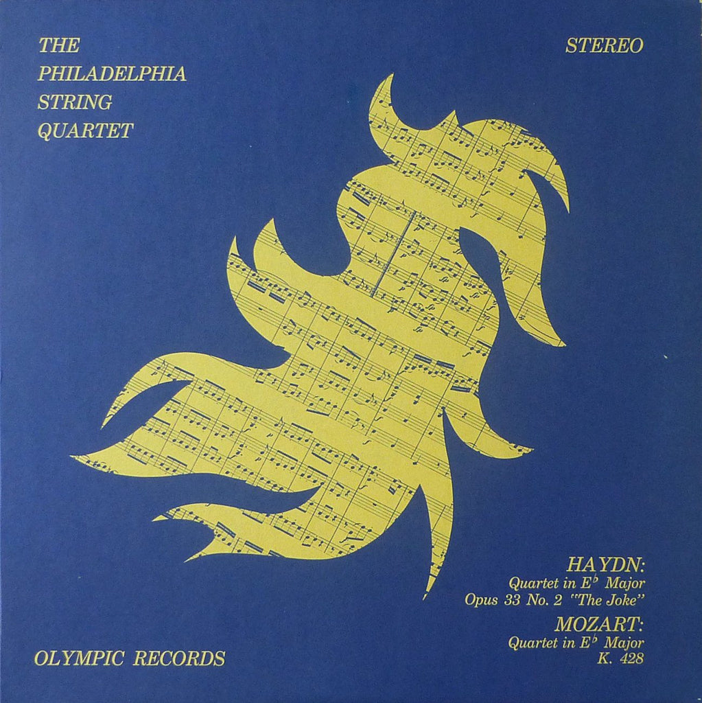Philadelphia String Quartet: Haydn Op. 33/2 "Joke" + Mozart K. 428 - Olympic ARS-1176