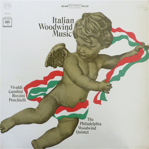 Philadelphia Woodwind Quintet: Vivaldi, Rossini, Cambini, et al. - Columbia MS 6799
