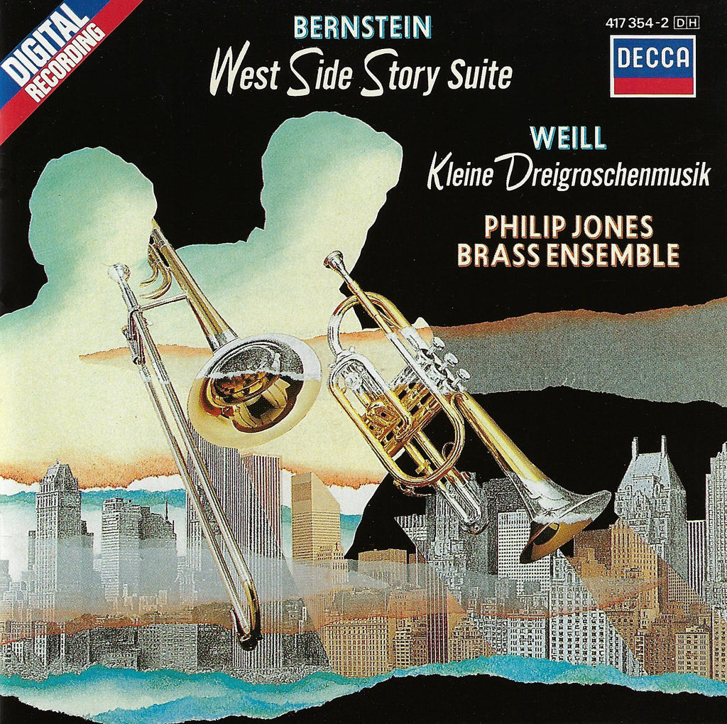 Philips Jones Brass Ensemble: West Side Story, etc. - Decca 417 354-2