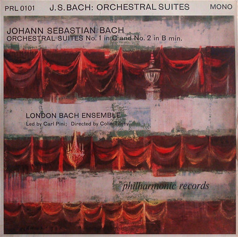 Tilney: Bach Orchestral Suites 1 & 2 - Philharmonic Records PRL 0101