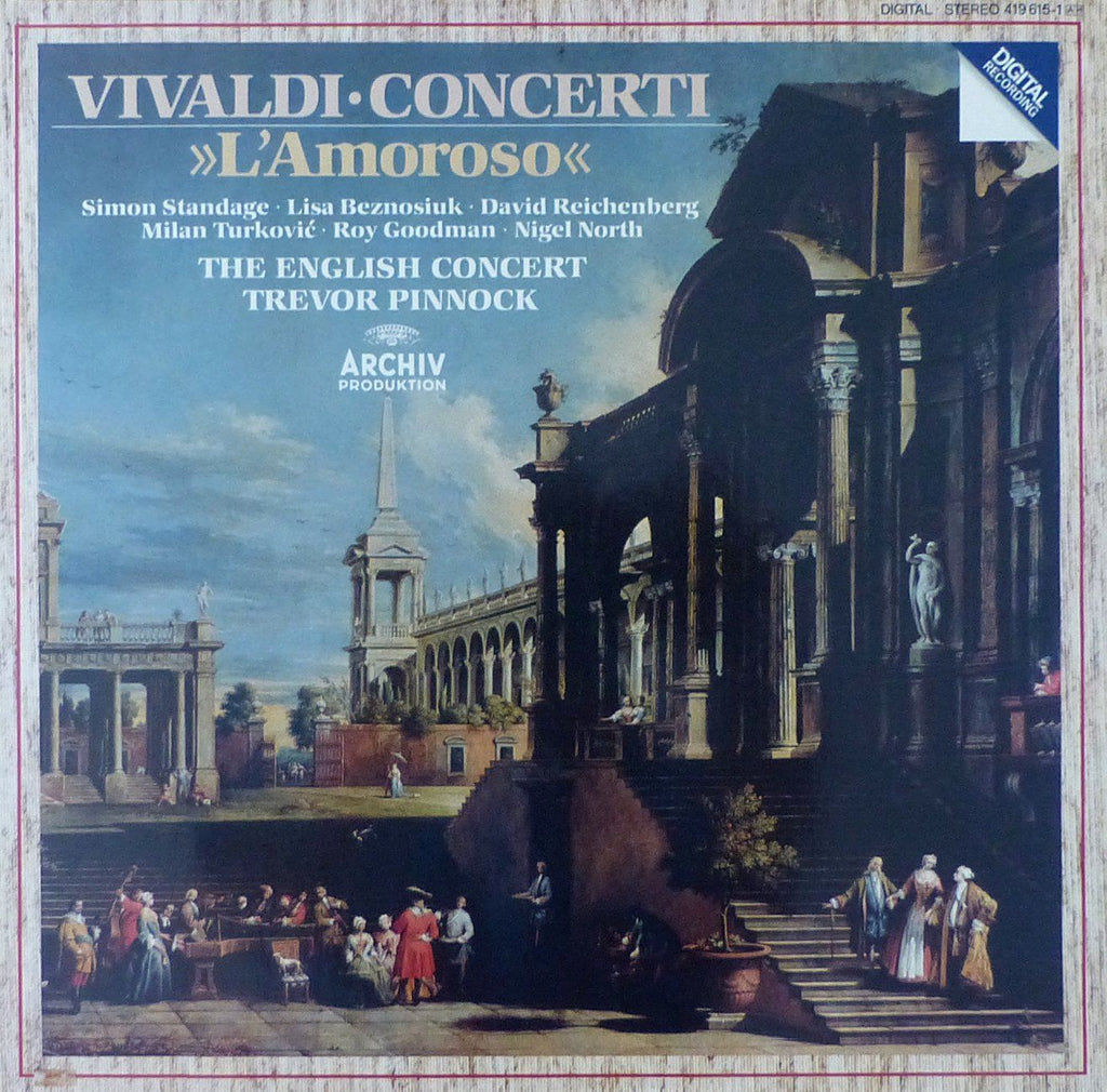 Pinnock/English Concert: Vivaldi L'Amoroso (6 Concerti) - Archive 419 615-1